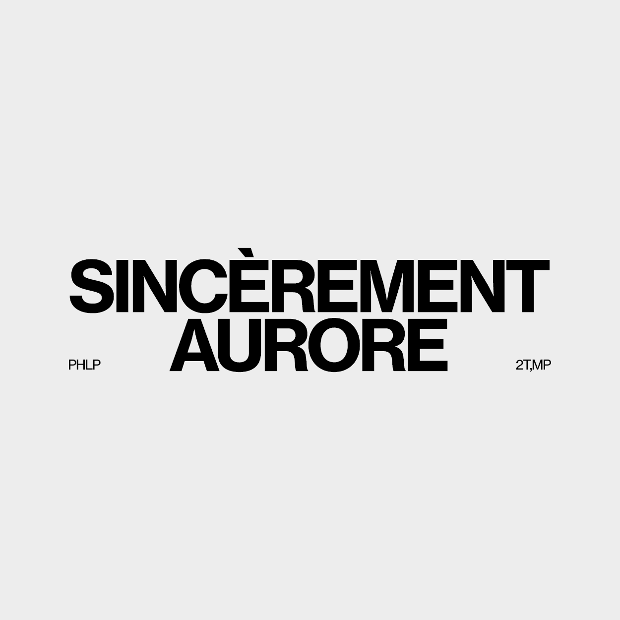 logo Sincèrement / Aurore