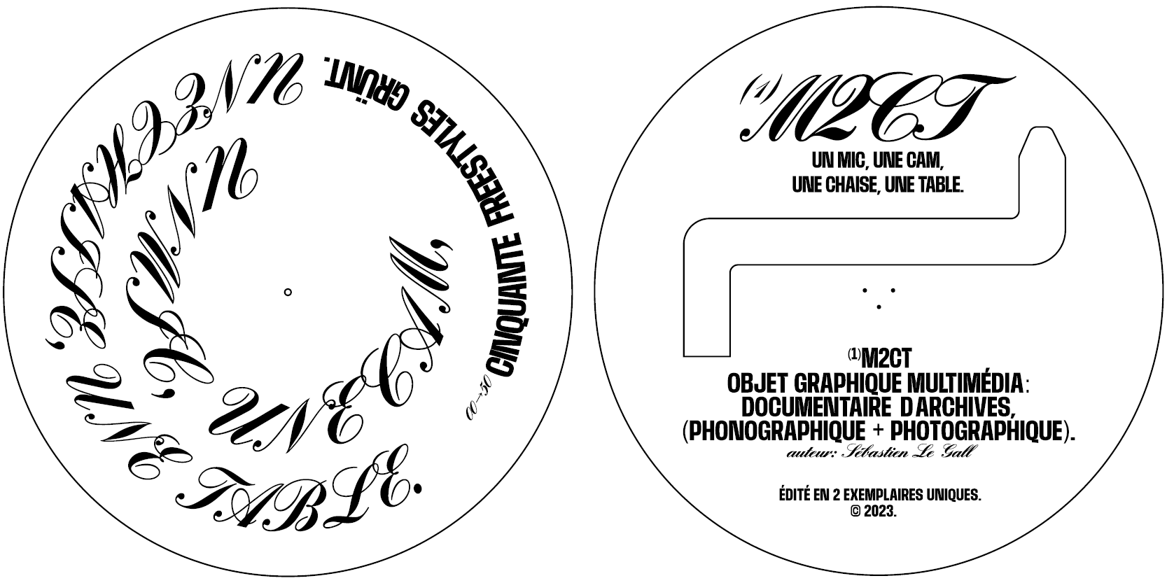 direction graphique ¹M2CT