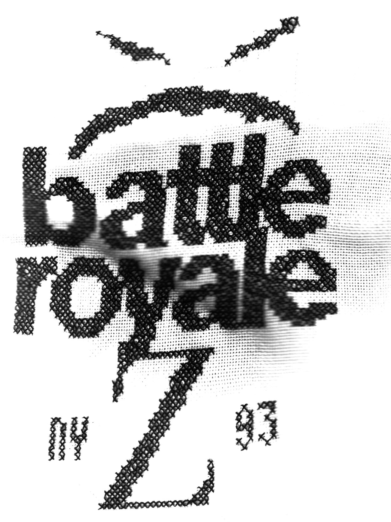 typographie Battle Royale