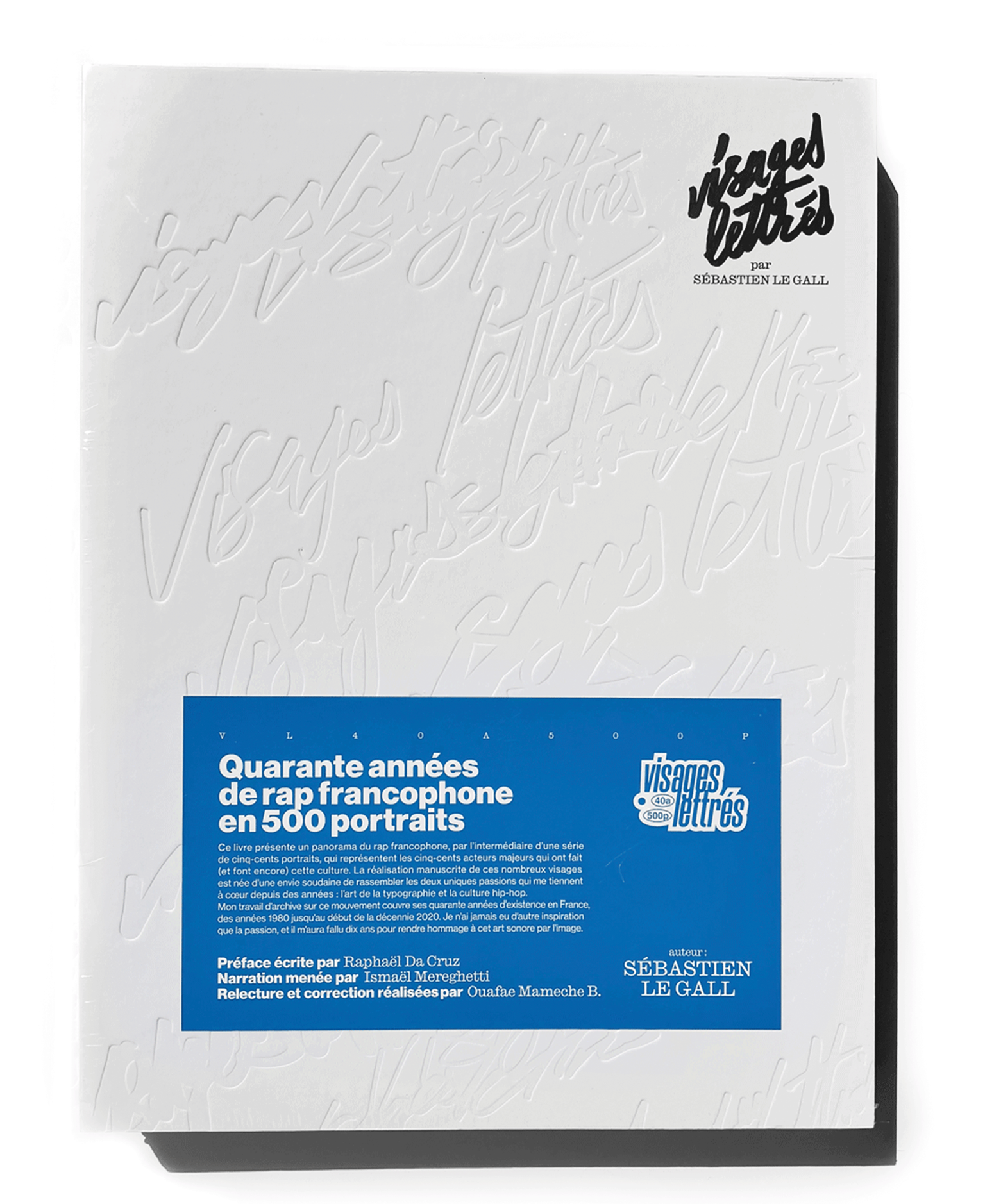 direction graphique + design éditorial Visages Lettrés