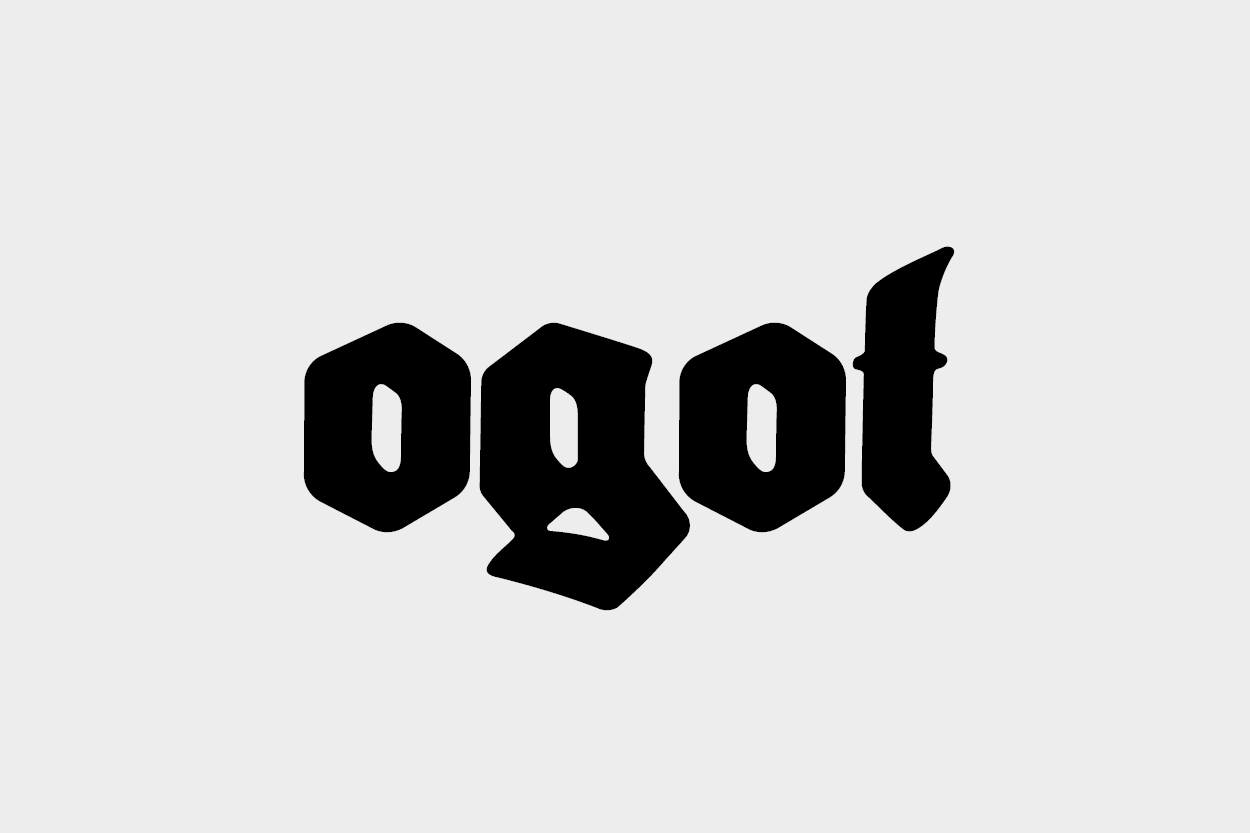 Ogot typeface